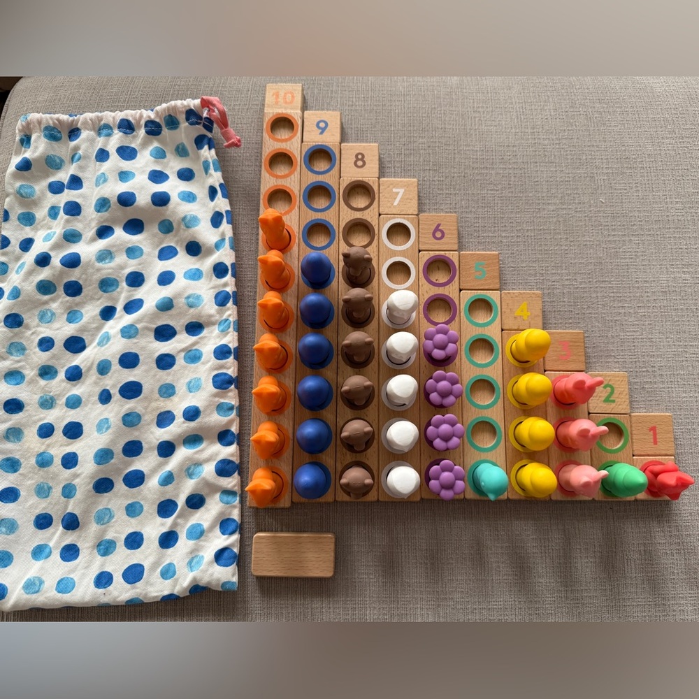 Lovevery Math Bars *Missing Pieces*